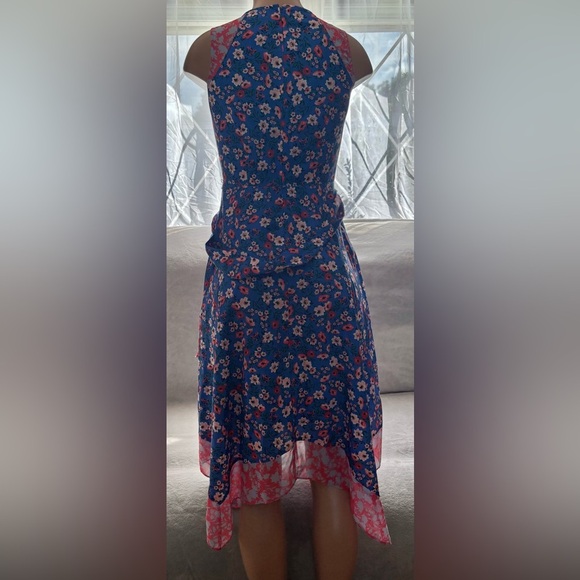 Two by Vince Camuto Blue Midi A-Line Skirt - Picture 14 of 16